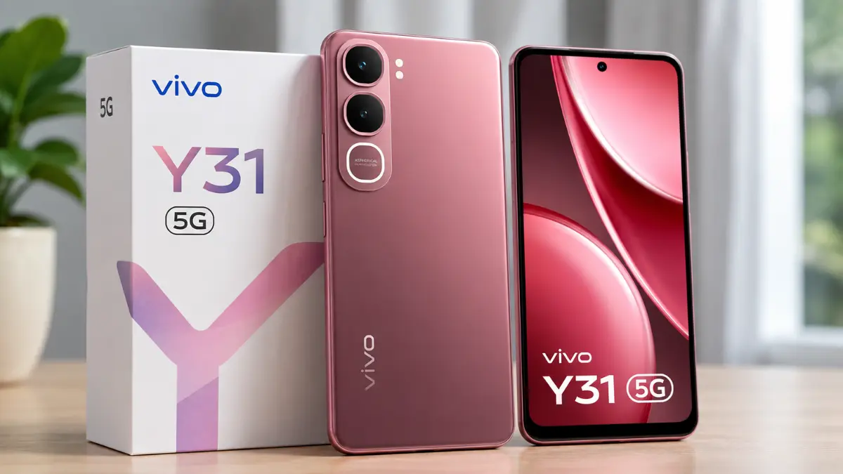 Vivo Y31 5G: स्टाइलिश लुक और 5G का शानदार मेल